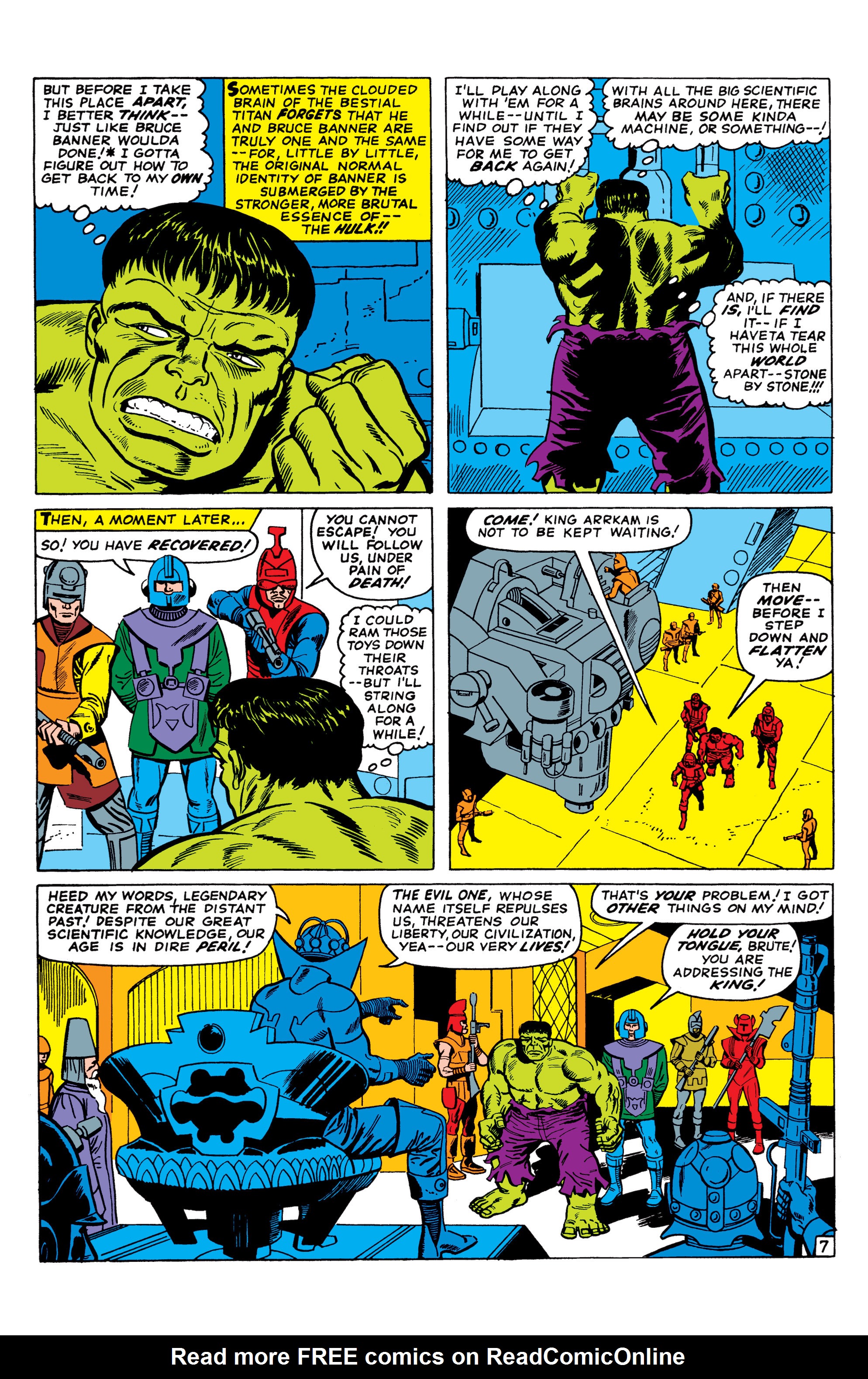 Read online Marvel Masterworks: The Incredible Hulk comic -  Issue # TPB 2 (Part 3) - 7