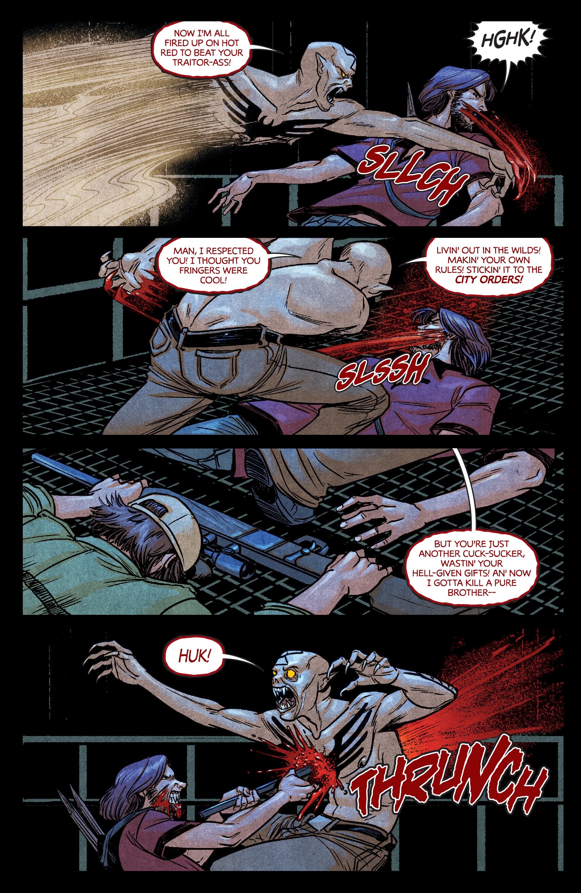 Read online Dark Red comic -  Issue #4 - 19