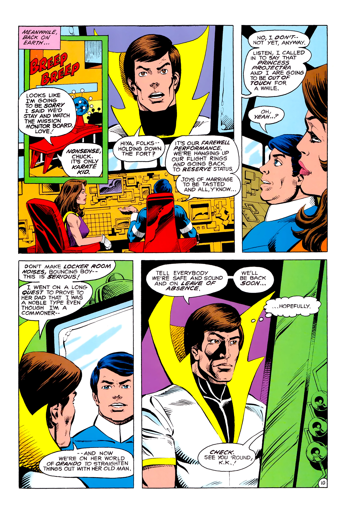 Read online Legion of Super-Heroes (1980) comic -  Issue #284 - 11