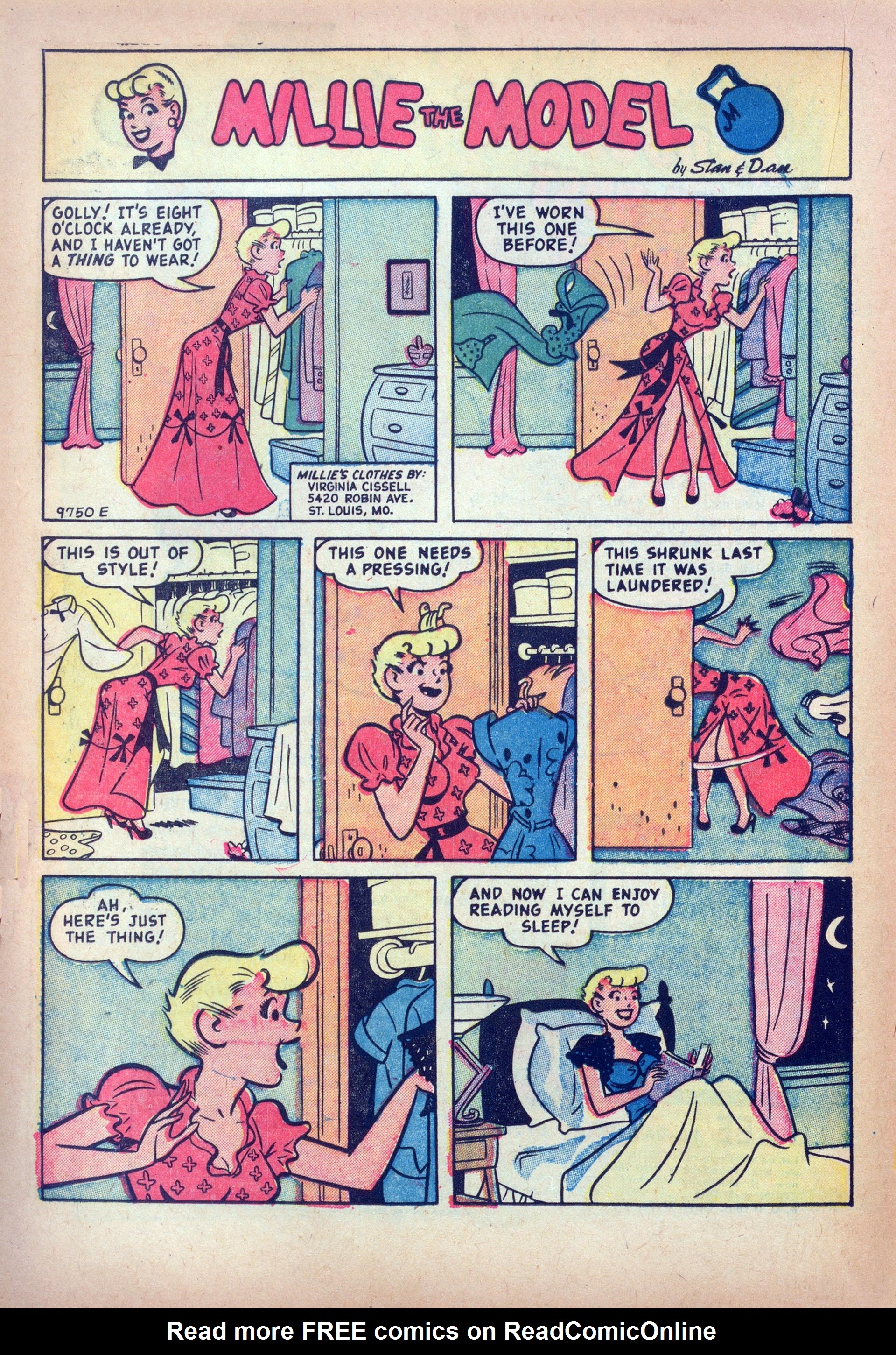 Read online Millie the Model comic -  Issue #34 - 20