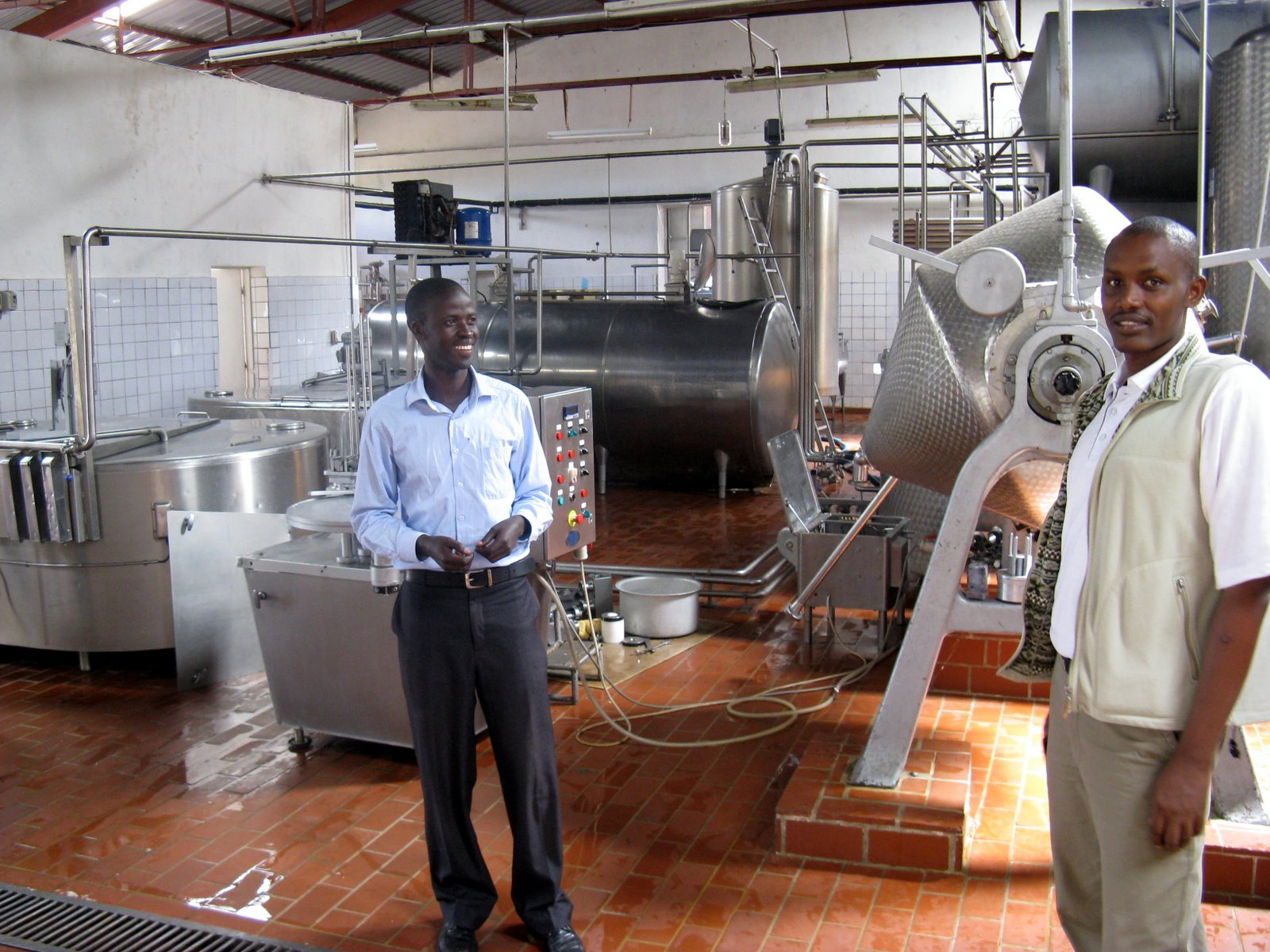 Hans in Rwanda: Nyanza Dairy