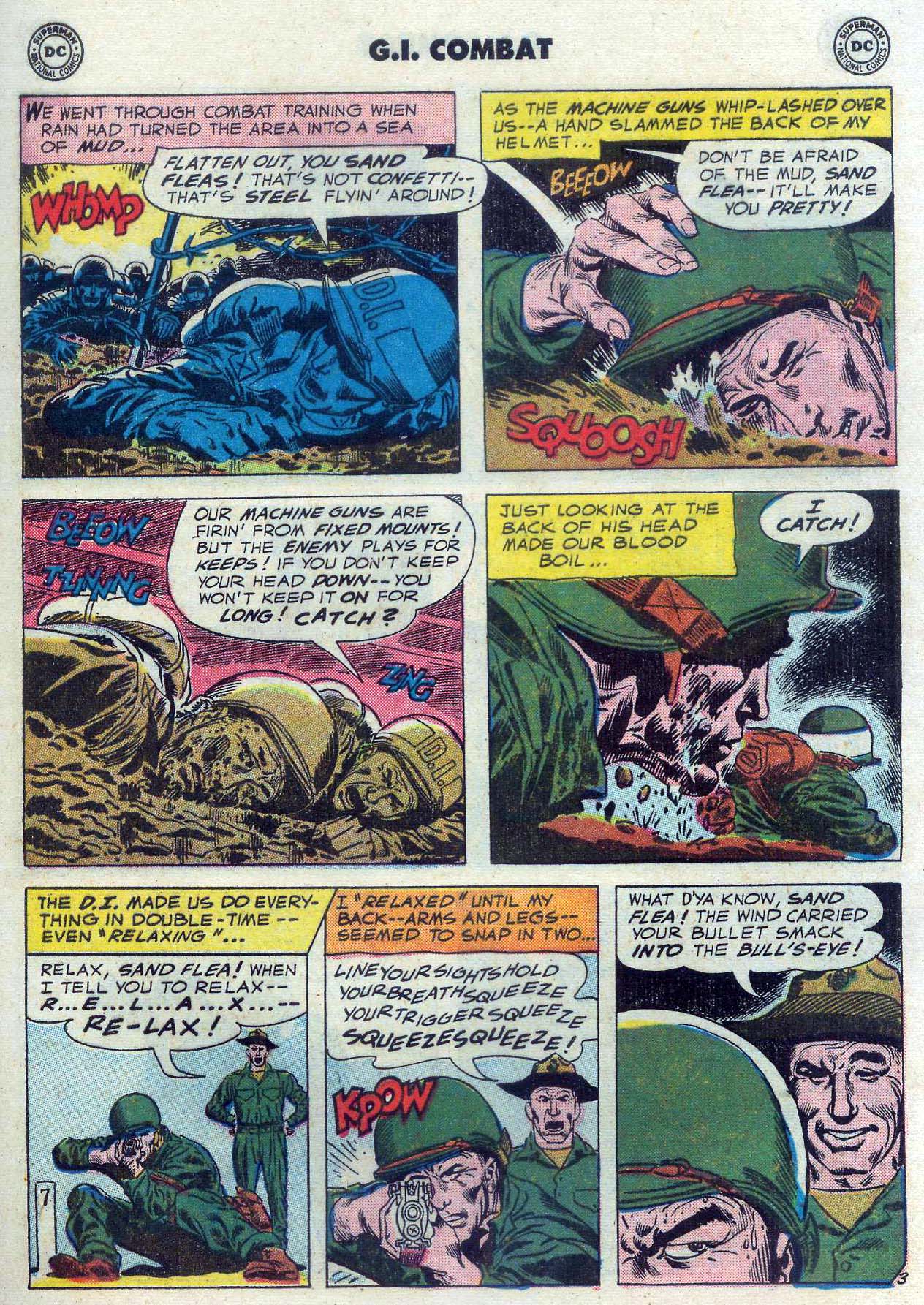 Read online G.I. Combat (1952) comic -  Issue #56 - 5