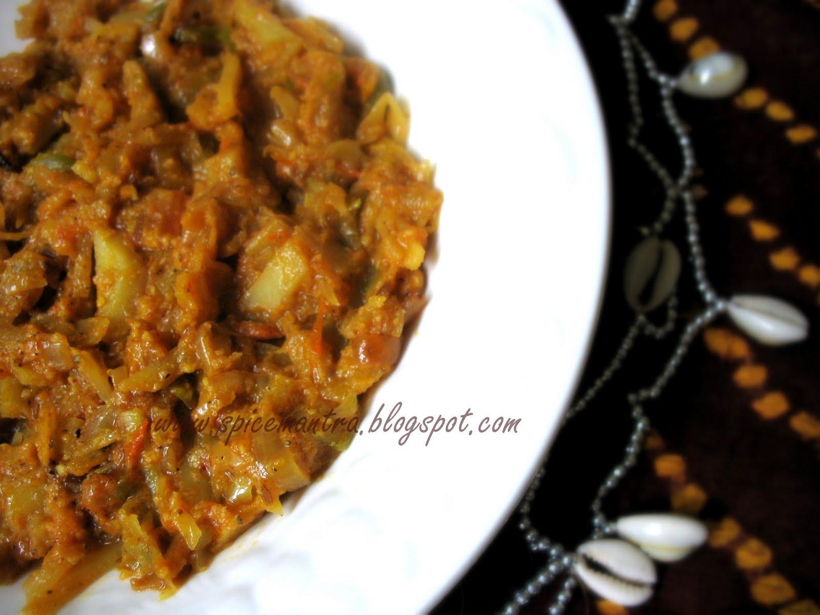 * Treat your tongue * Spicy and Meethi Vegetable Jaipuri and A Happy