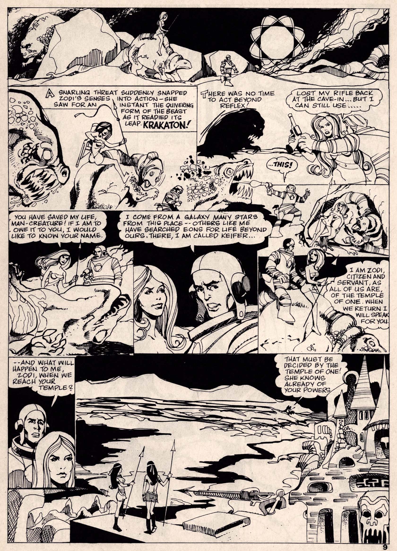 Read online Vampirella (1969) comic -  Issue #4 - 9