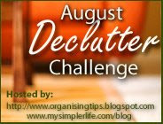 August Declutter Challenge