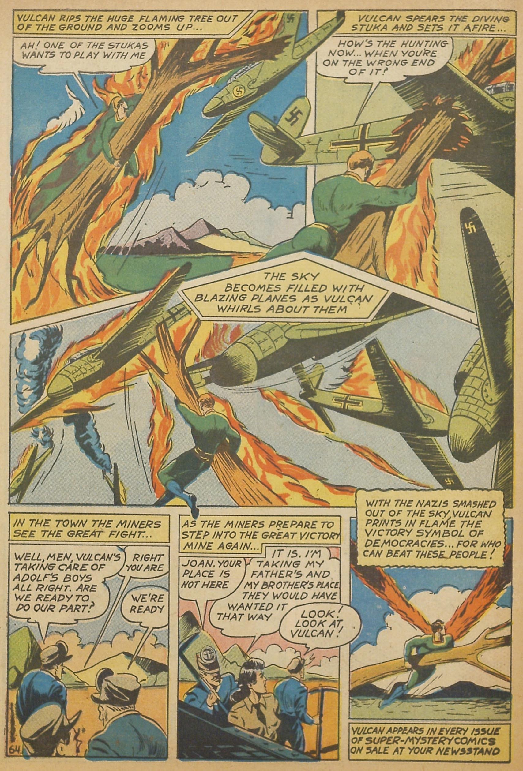 Read online Super-Mystery Comics comic -  Issue #14 - 67