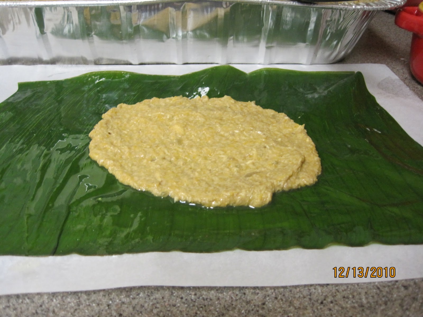 The Passionate Cook: Pasteles Wrapped in Banana Leaves