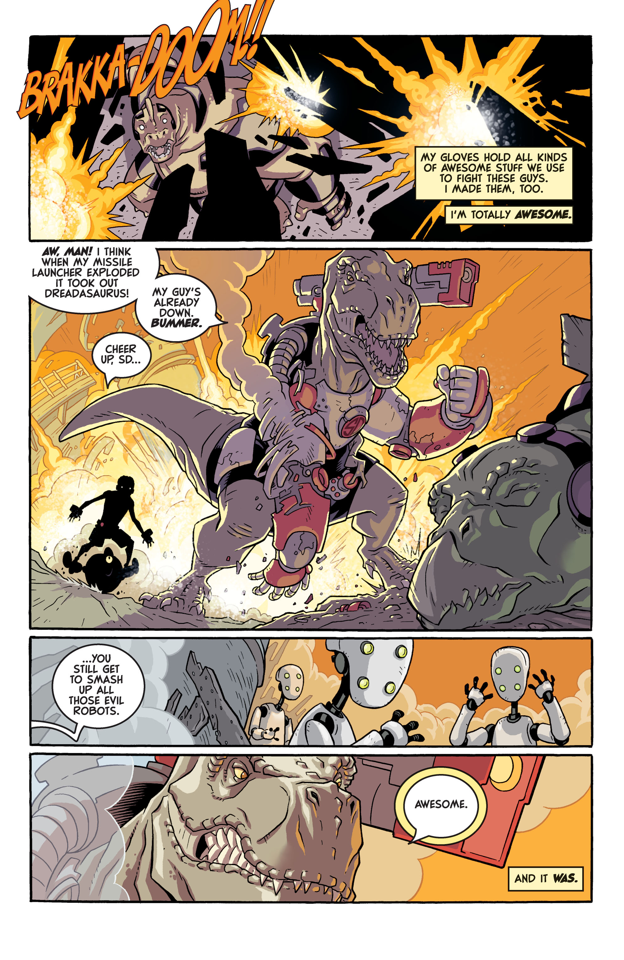 Read online Super Dinosaur (2011) comic -  Issue #1 - 9