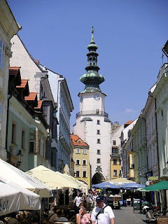 street in Bratislava