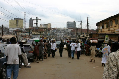 Street scene in Ibadan city