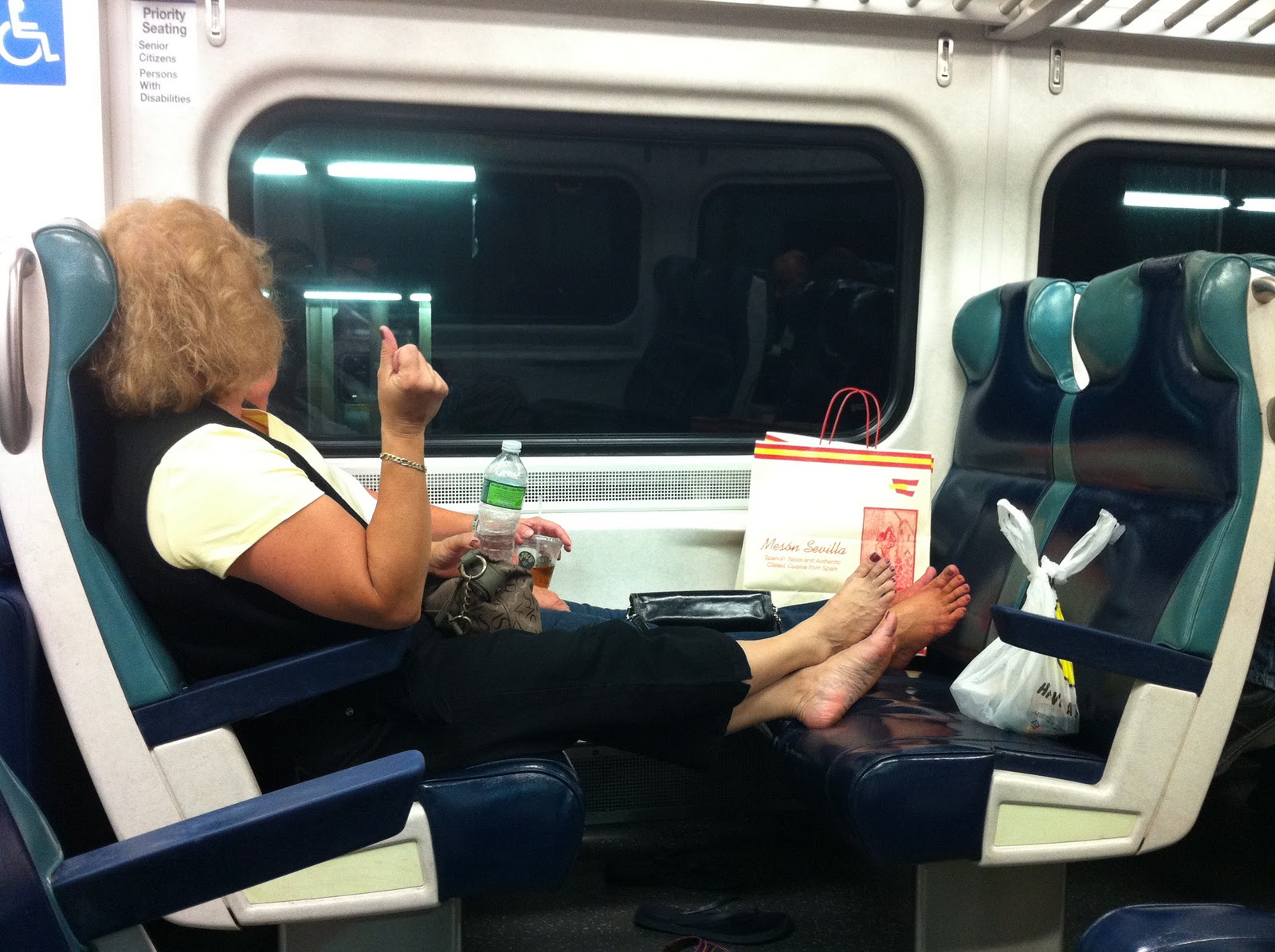 My Effing Commute Feet