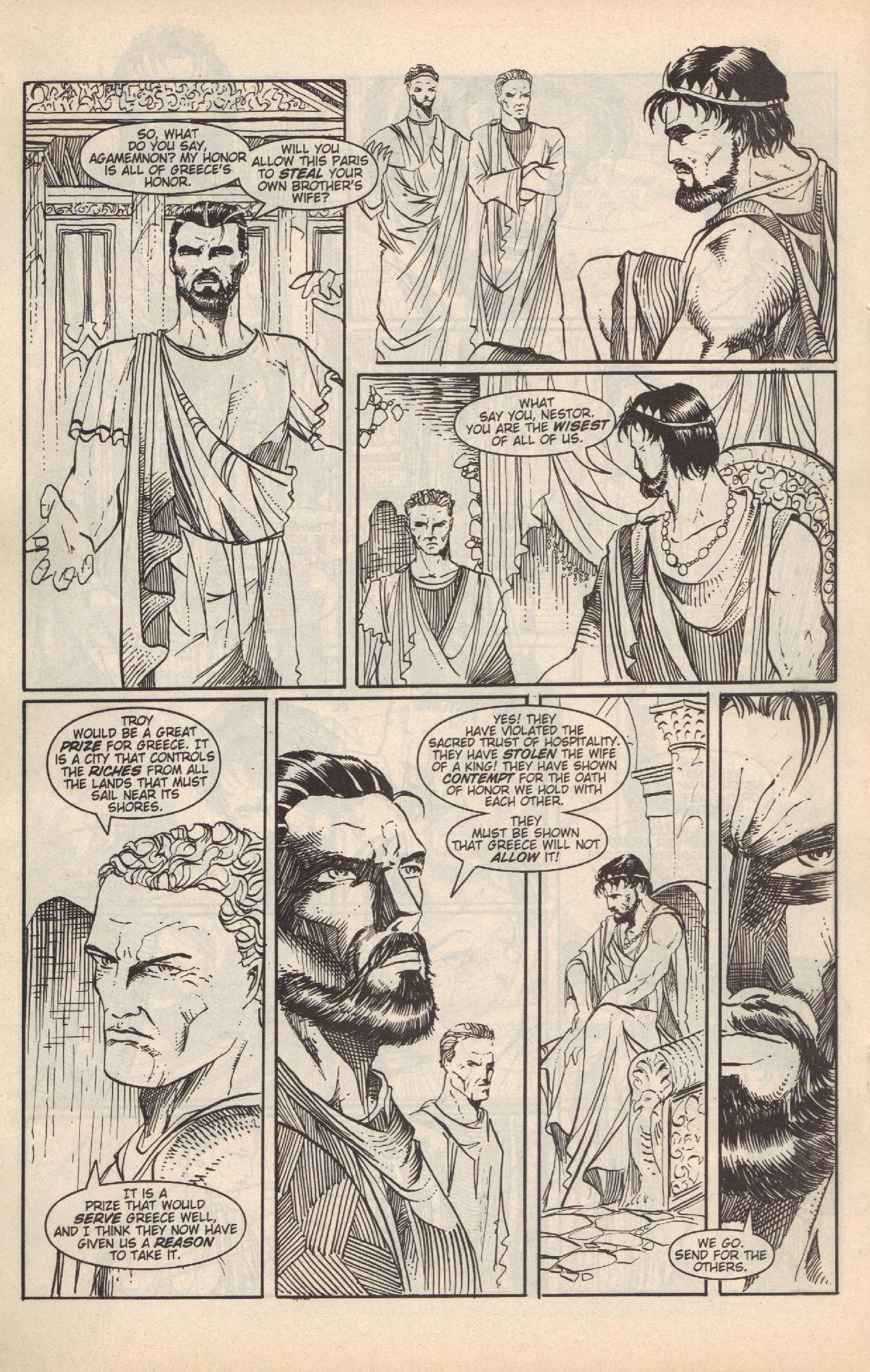 Read online Troy comic -  Issue #1 - 17