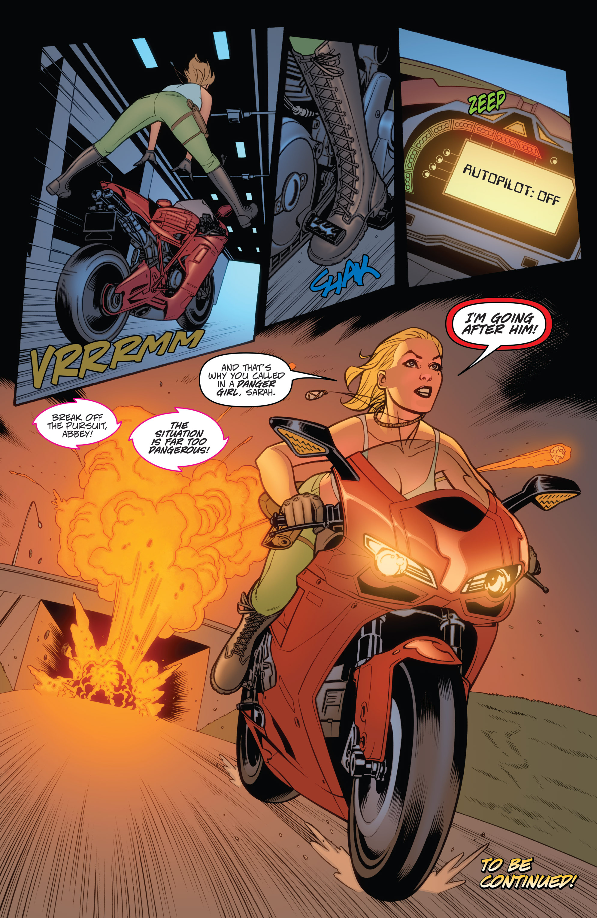 Read online Danger Girl: Renegade comic -  Issue #3 - 22