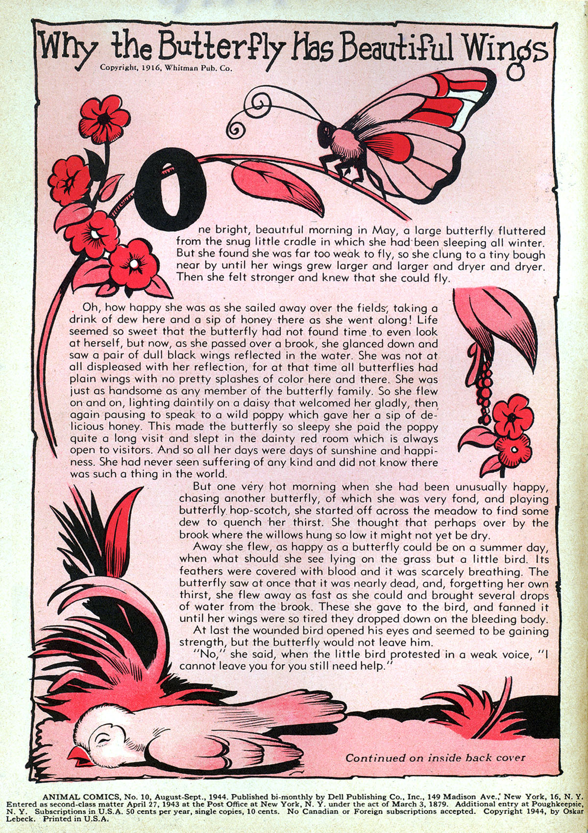 Read online Animal Comics comic -  Issue #10 - 3