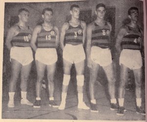 CR Flamengo Bicampeão Estadual de Basquetebol Masculino de 1951/1952