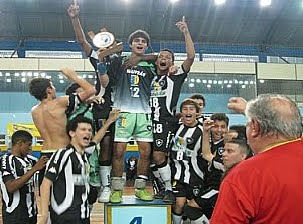 Botafogo Campeão Metropolitano Infantil Masculino de Futsal de 2010
