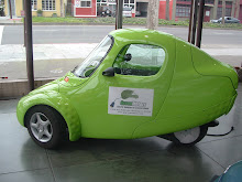 Green Motor single 3 wheel electric car