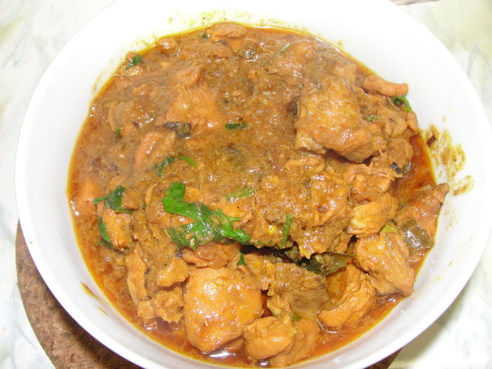 GayathriRaj Heaven on a Spoon!!! Chicken Kurma..