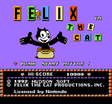 SHUGAMES !: Felix the Cat (NES)