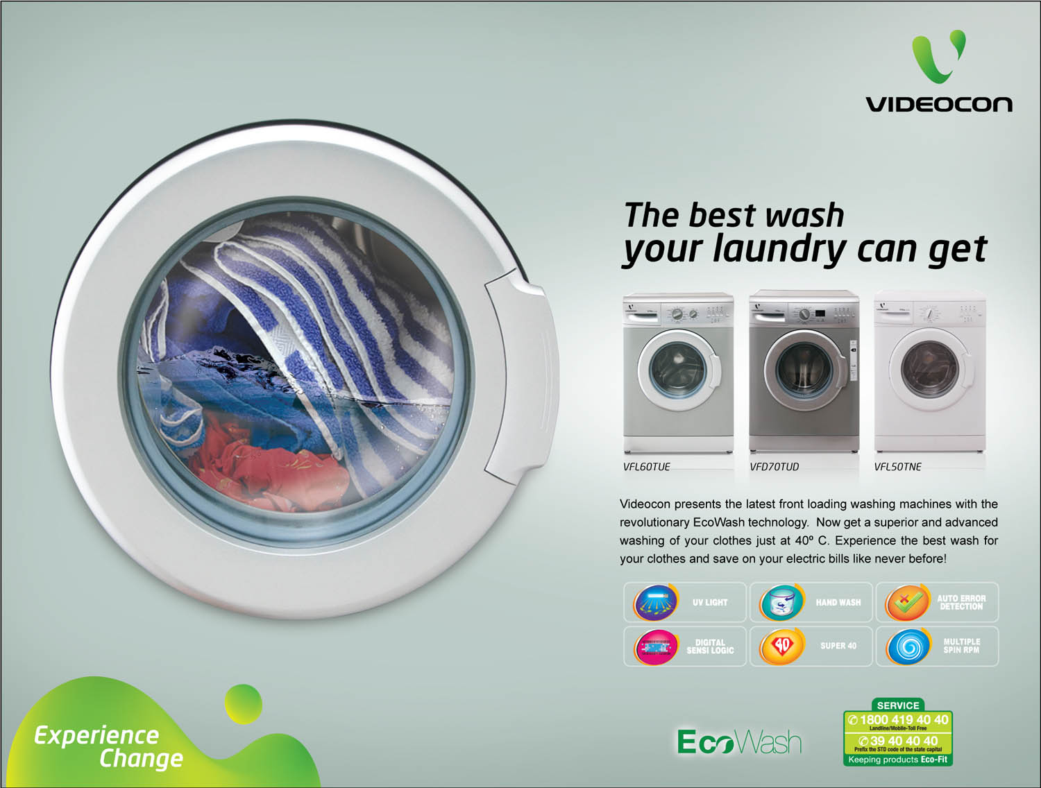 simply creative Videocon washing machine