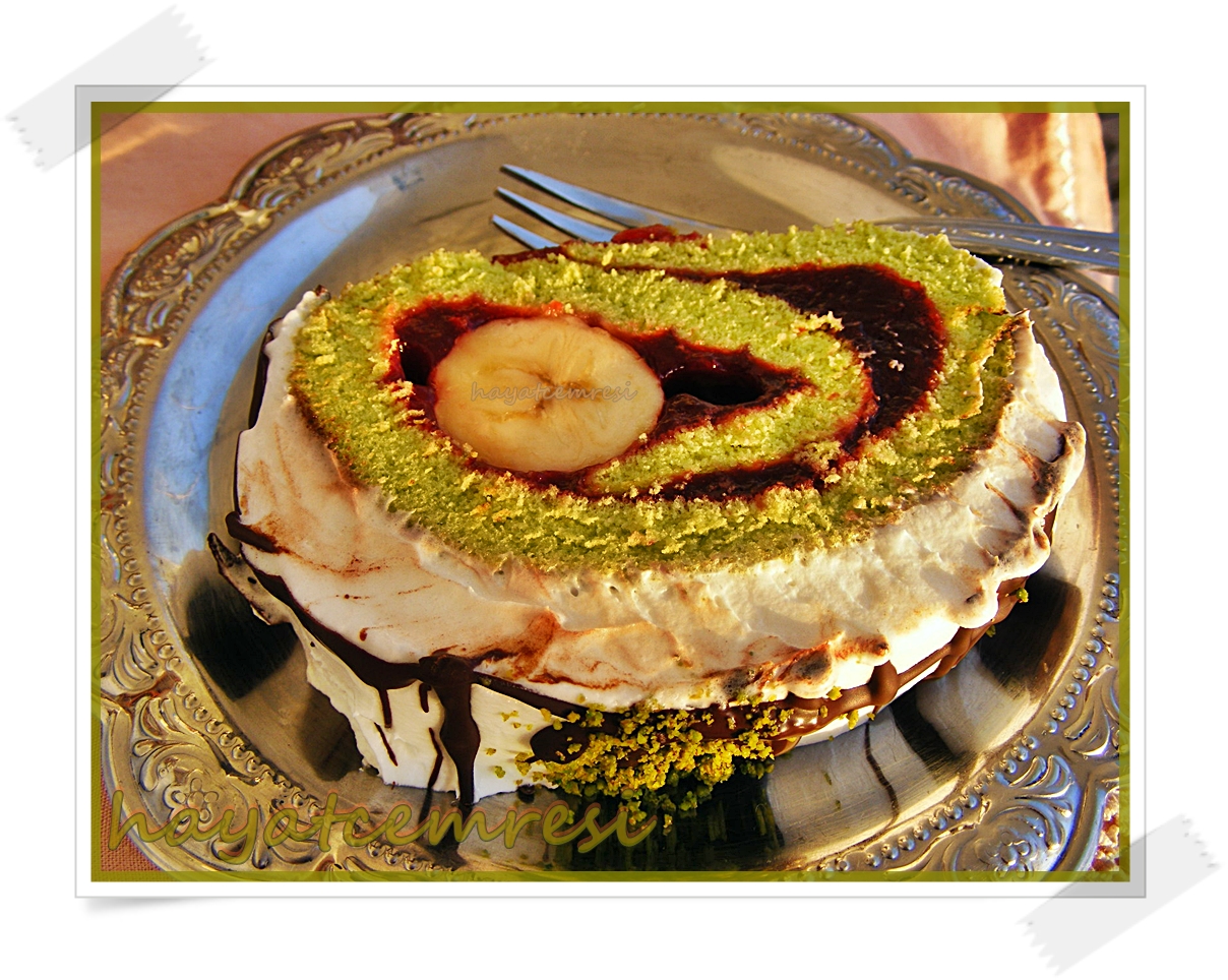 HAYATCEMRESİ ÇOK RENKLİ RULO PASTA