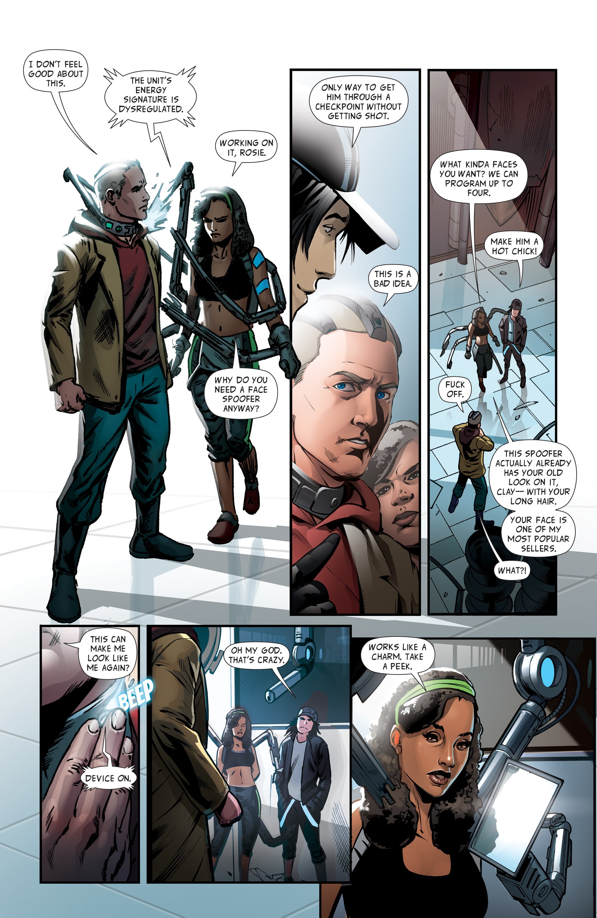 Read online Neon Future comic -  Issue #2 - 18