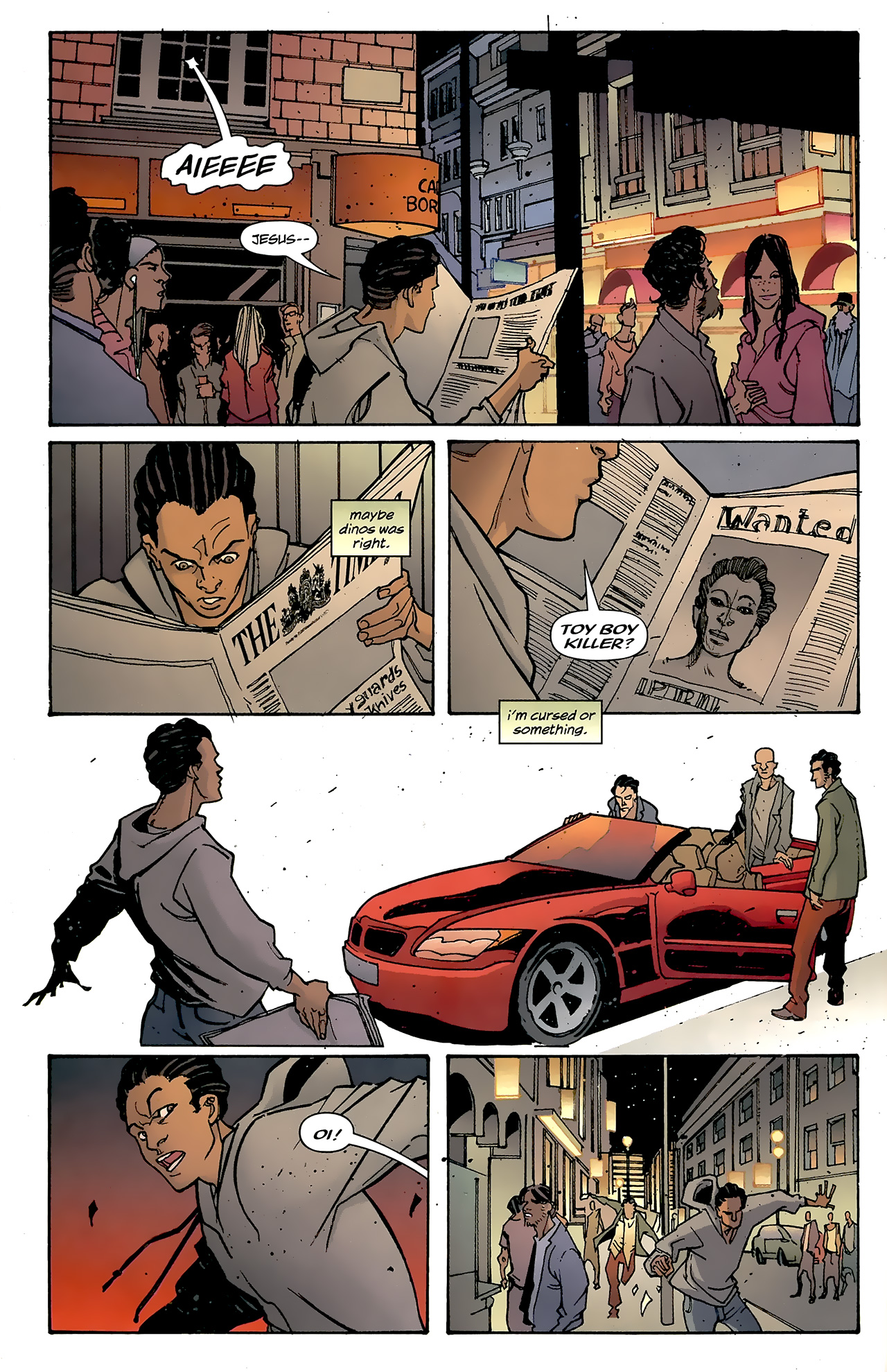 Read online Greek Street comic -  Issue #1 - 30