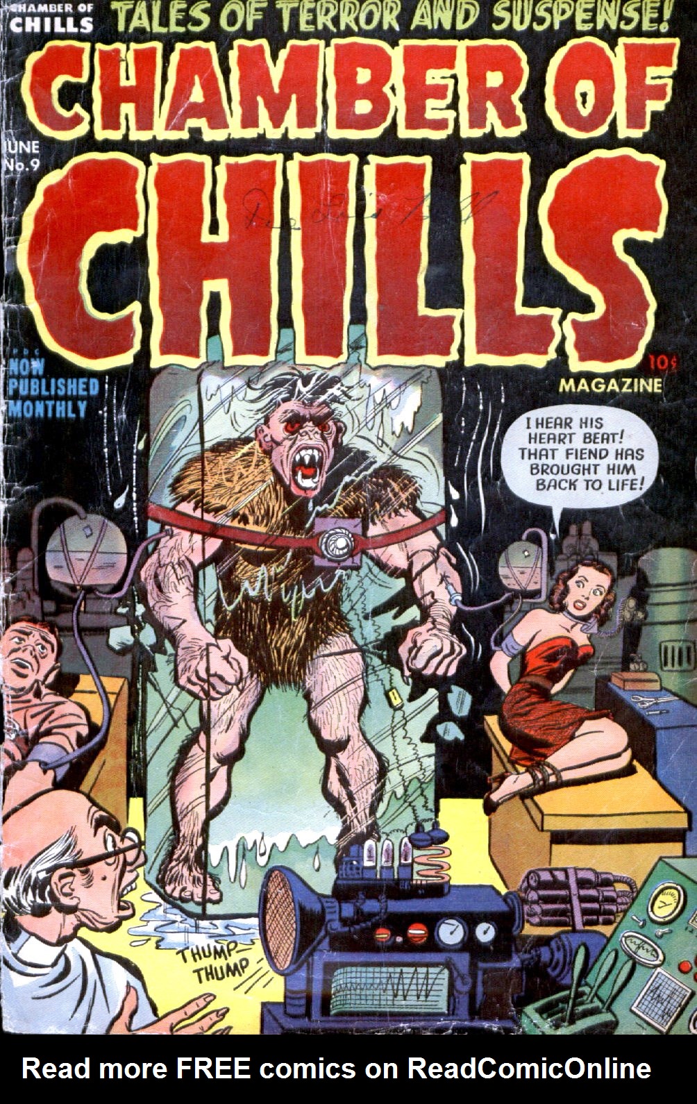 Read online Chamber of Chills (1951) comic -  Issue #9 - 1