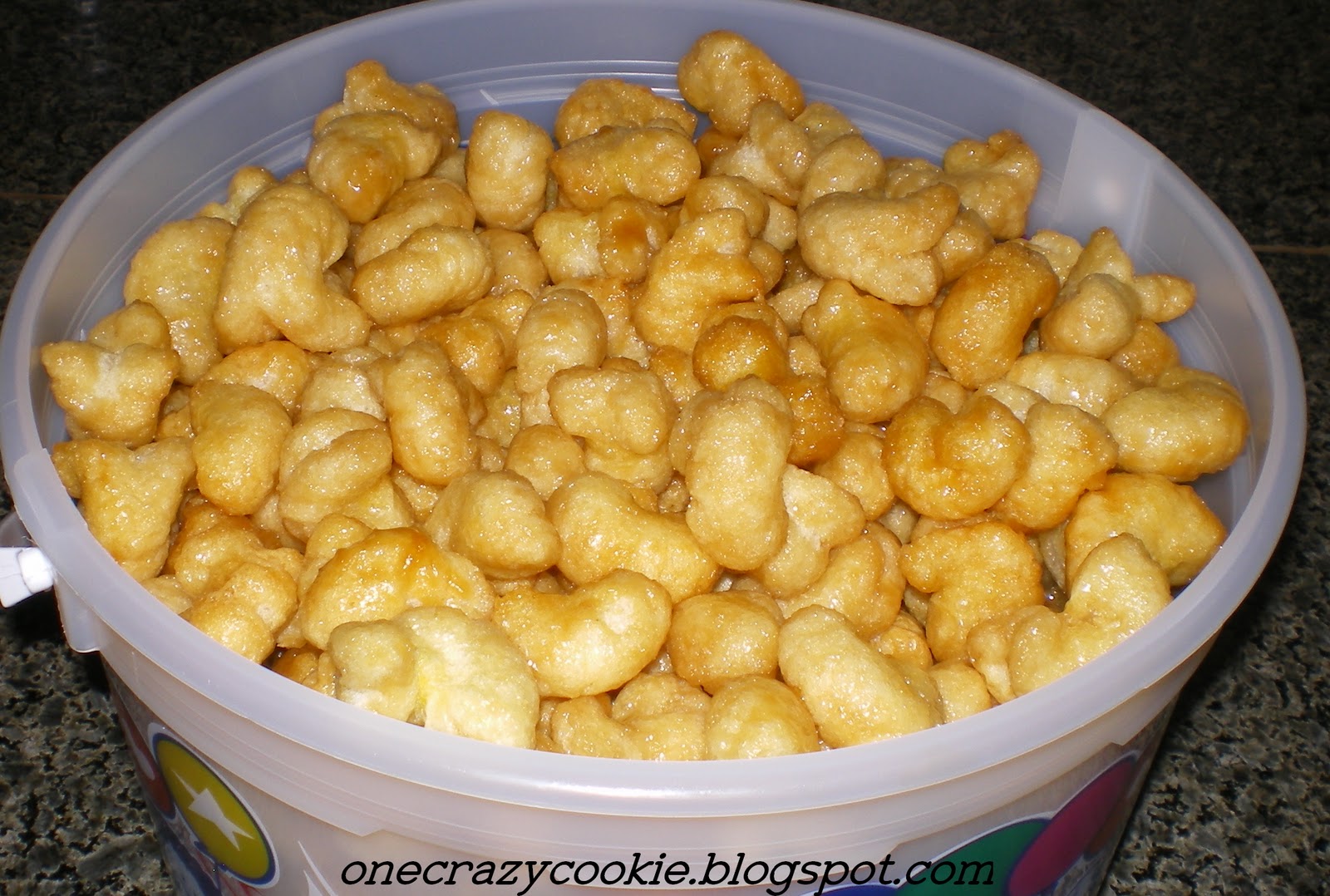 Caramel Popcorn Puffs