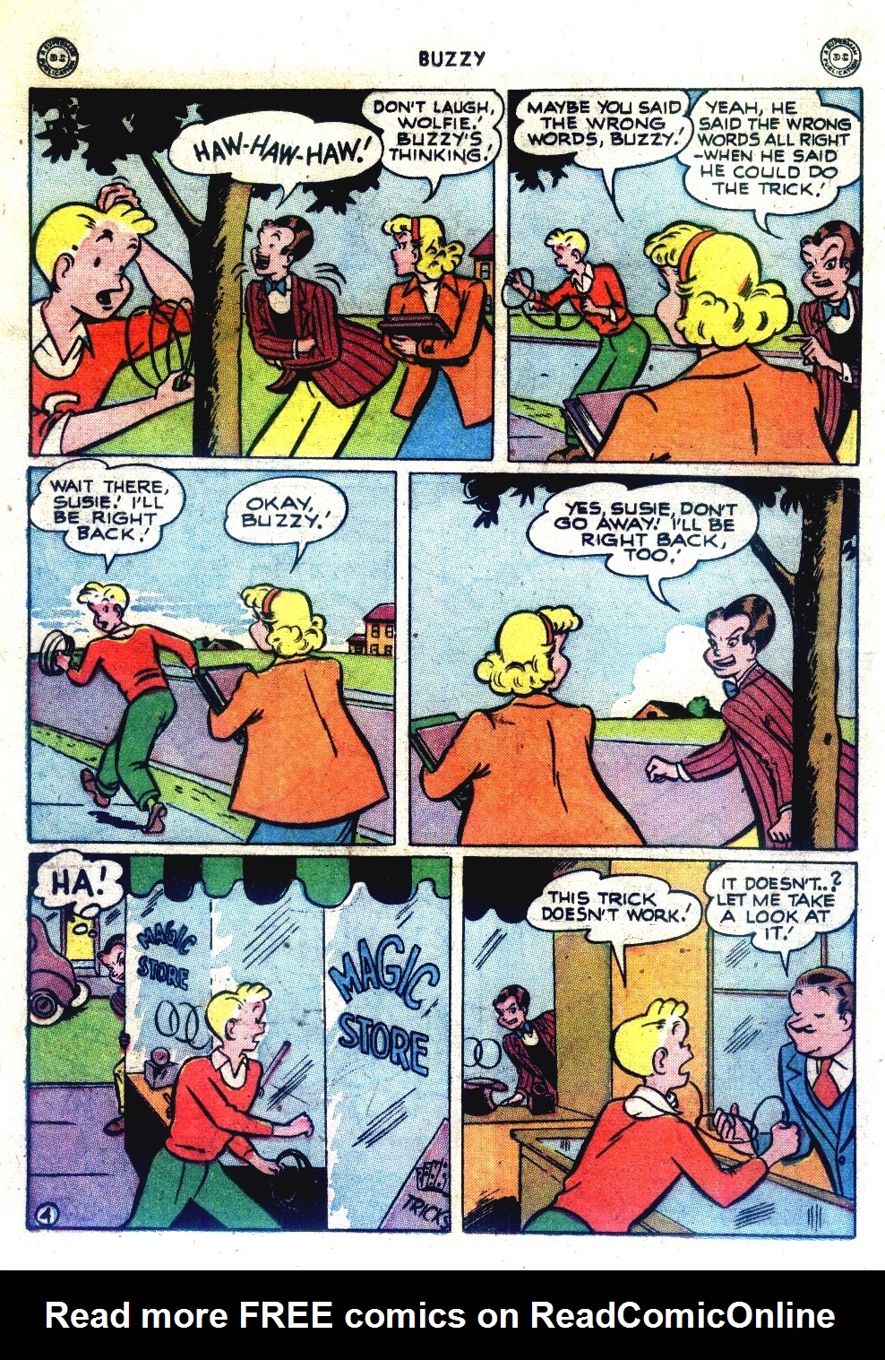 Read online Buzzy comic -  Issue #25 - 22