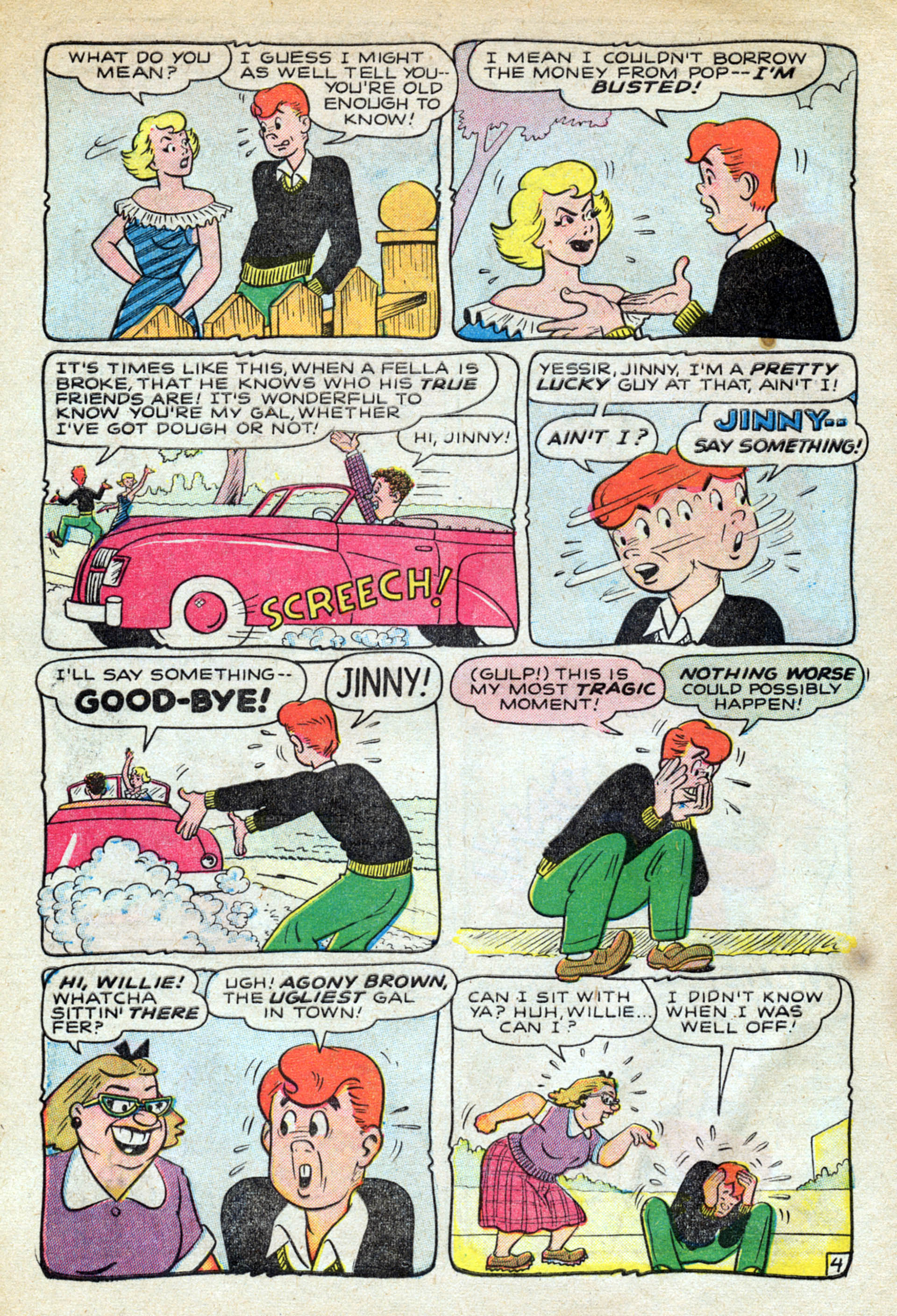Read online Willie Comics (1950) comic -  Issue #22 - 6
