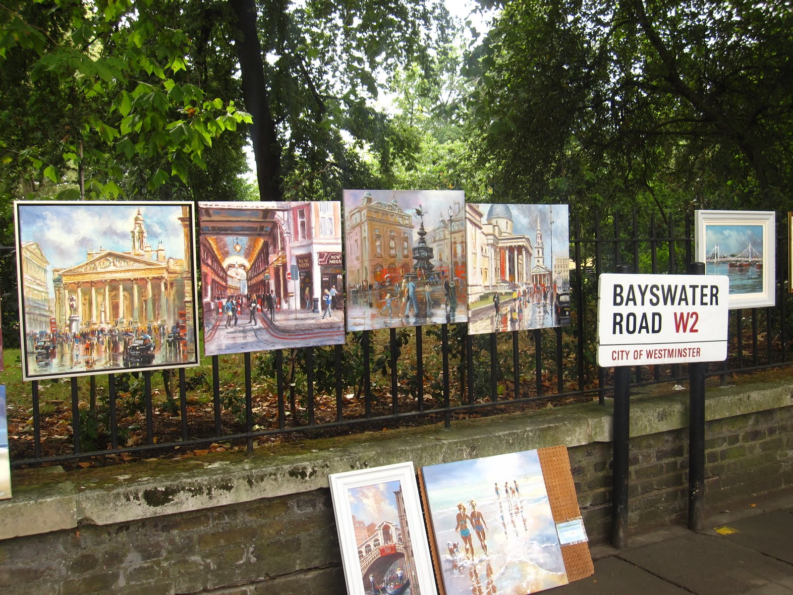 Minding the Gaps Lesson Learned TFLBayswater Art Market and Peter Pan!