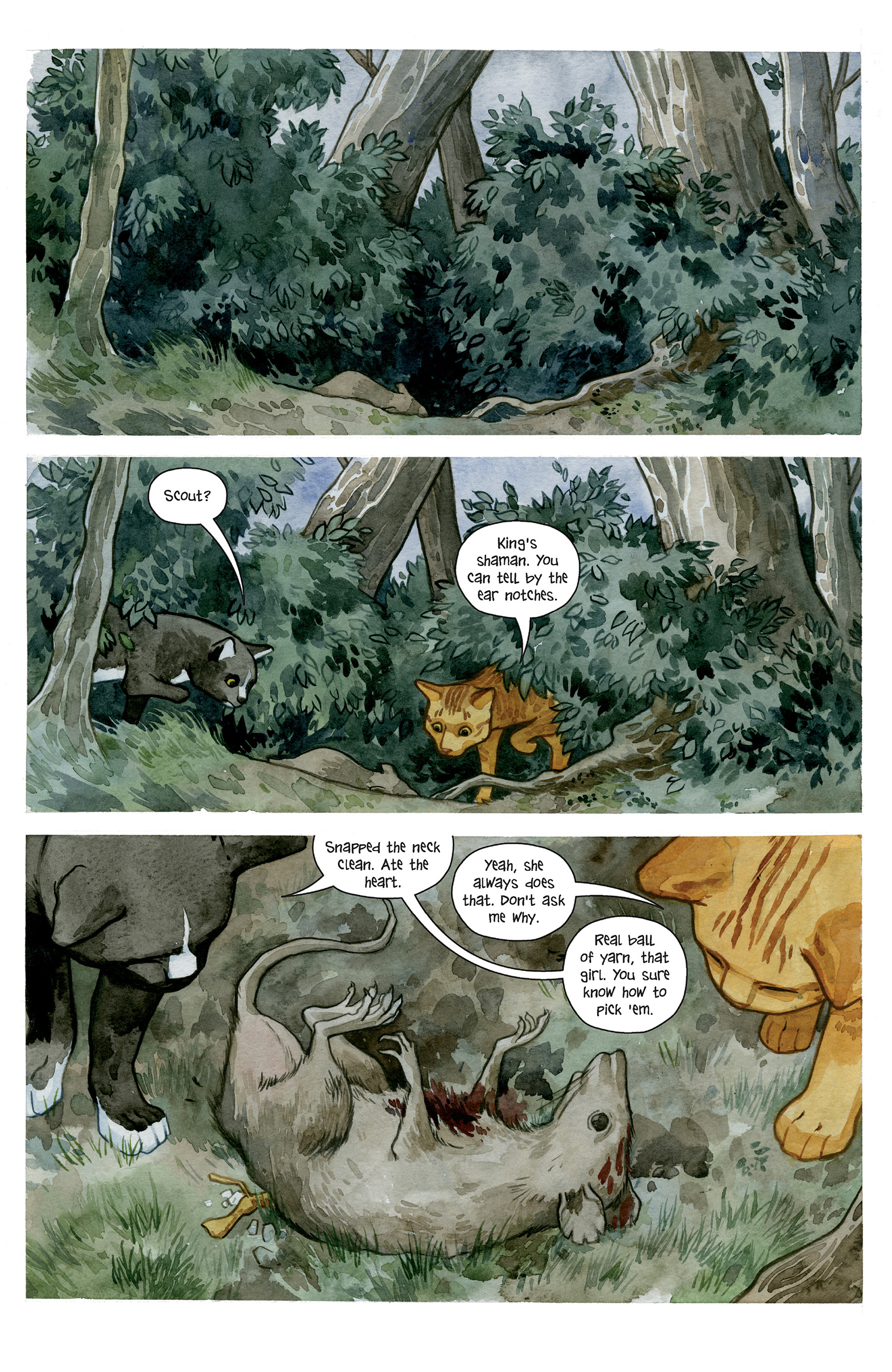 Read online Beasts of Burden: What The Cat Dragged In comic -  Issue # Full - 3