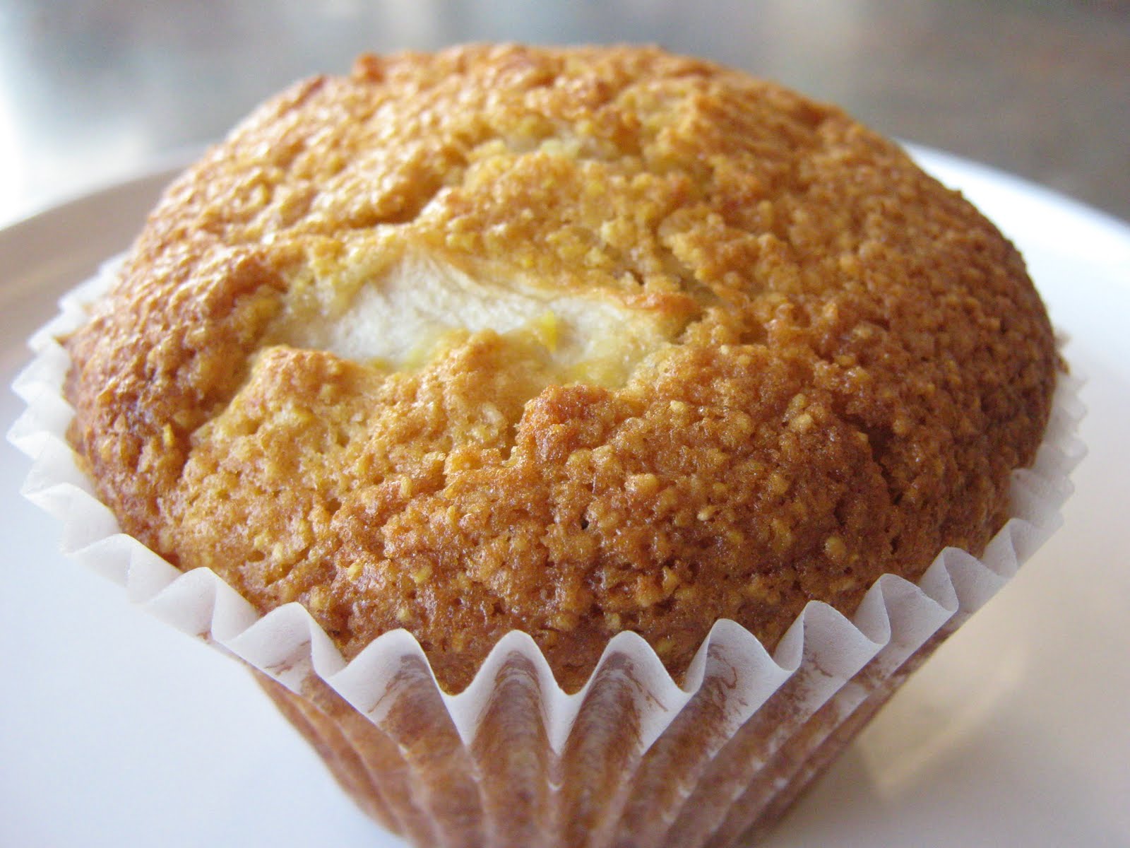 Les douceurs de genny: MUFFINS À LA SEMOULE DE MAÏS ET POMMES