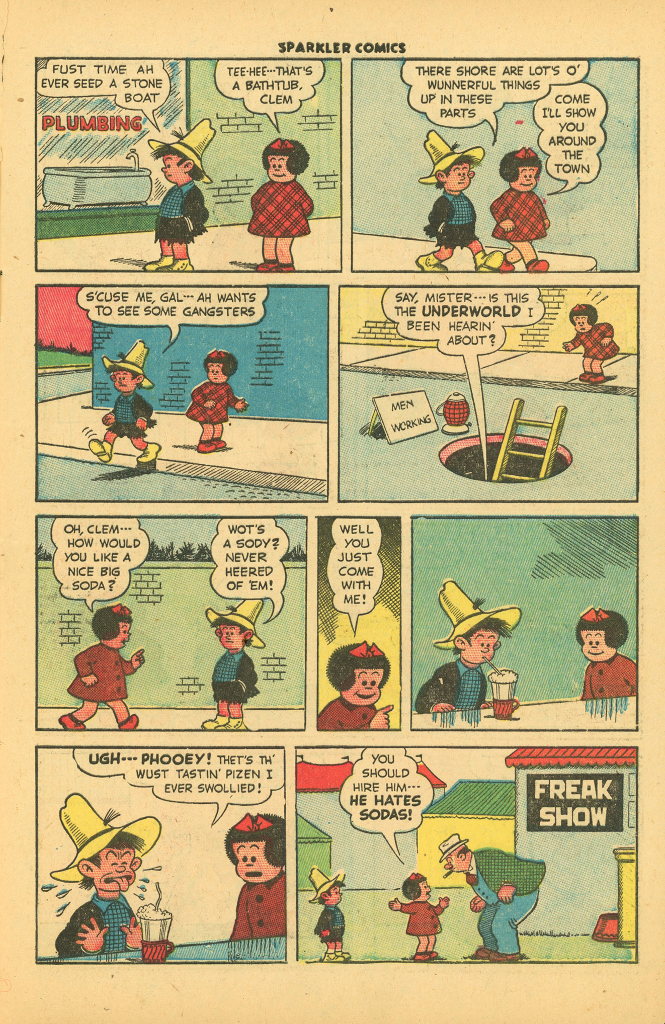 Read online Sparkler Comics comic -  Issue #75 - 5
