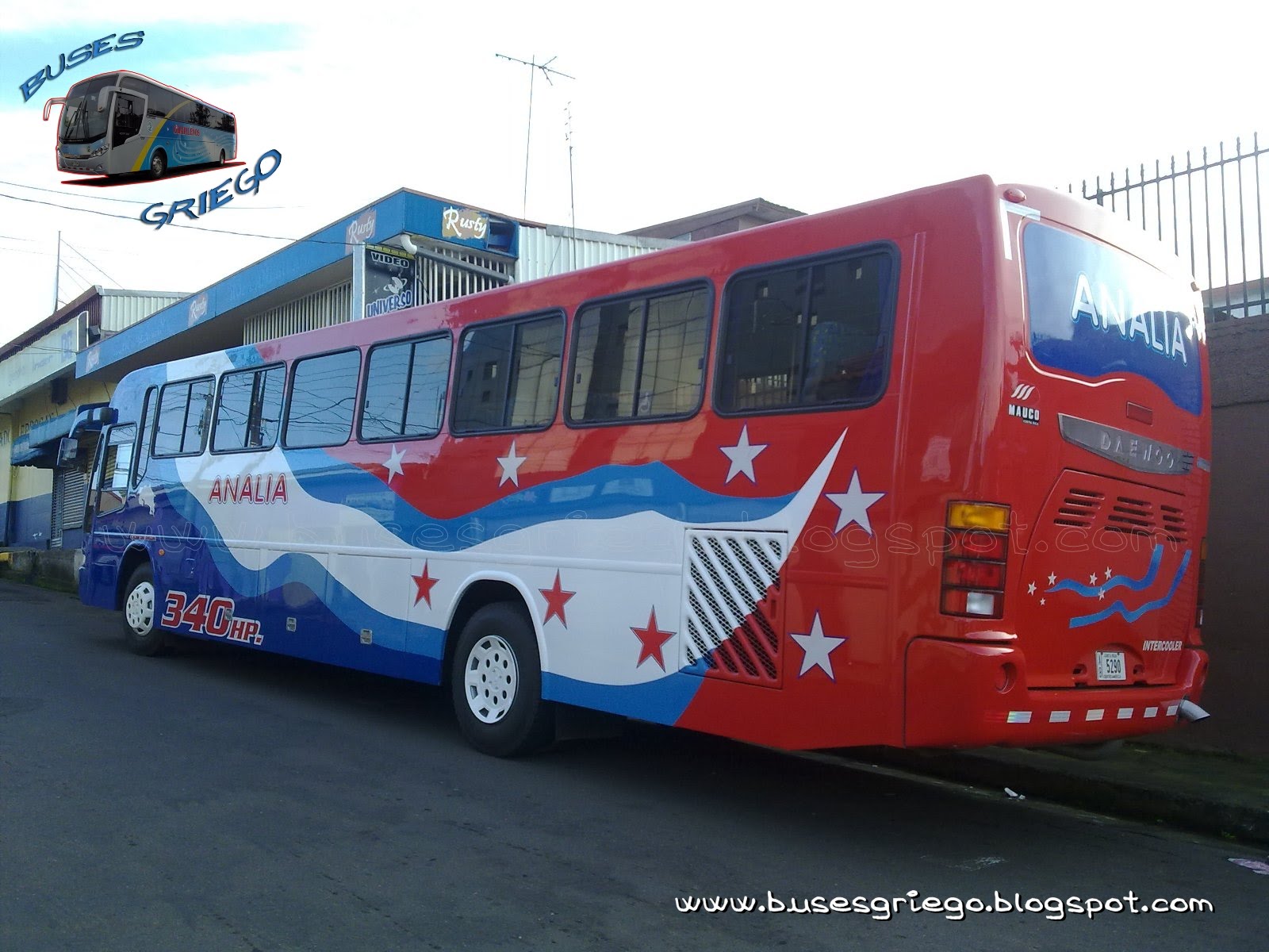 buses griego: 