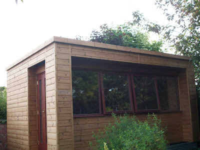 garden shed office planning permission