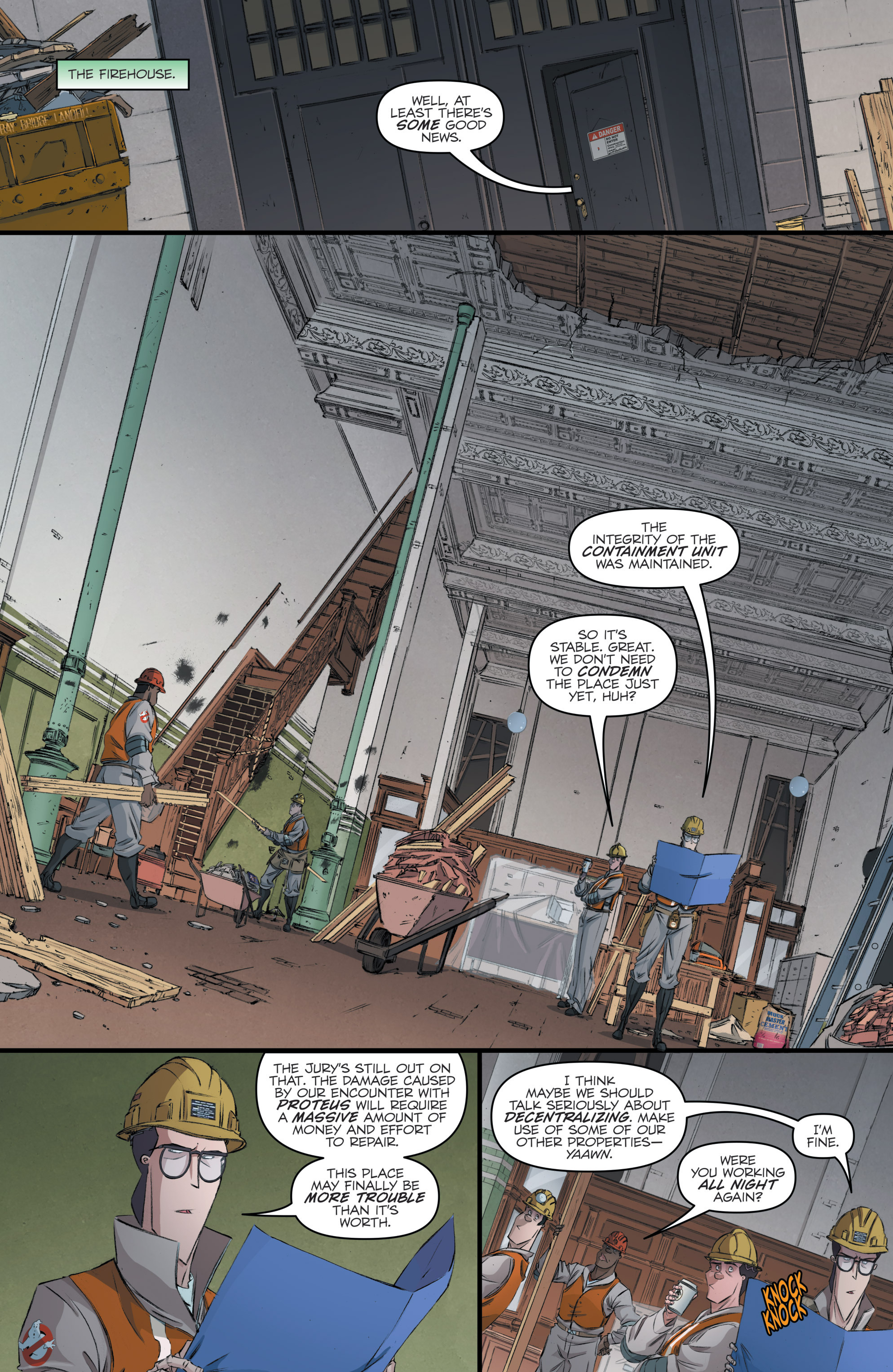 Read online Ghostbusters Annual (2015) comic -  Issue # Annual - 7