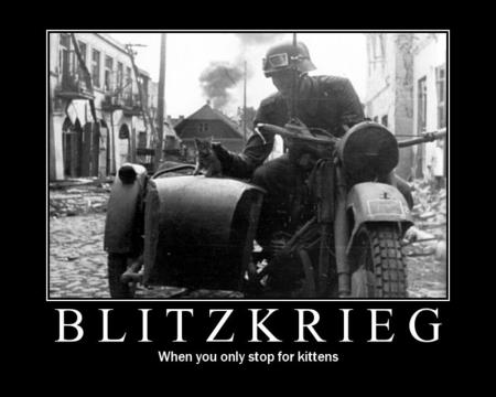 Prawie nic nie zatrzyma blitzkriegu