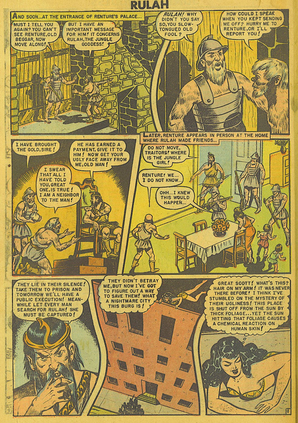 Read online Rulah - Jungle Goddess comic -  Issue #21 - 28