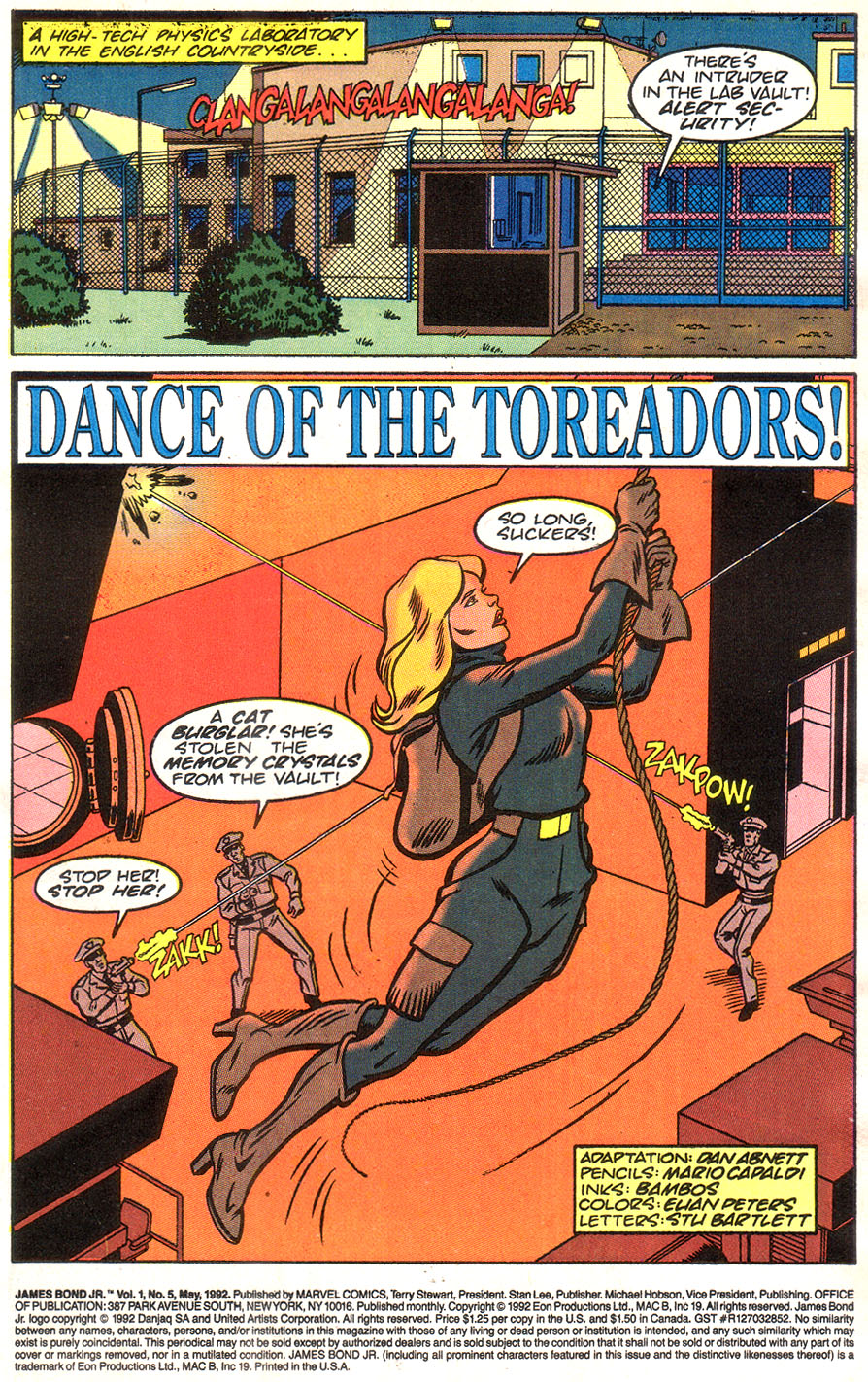 Read online James Bond Jr. comic -  Issue #5 - 3