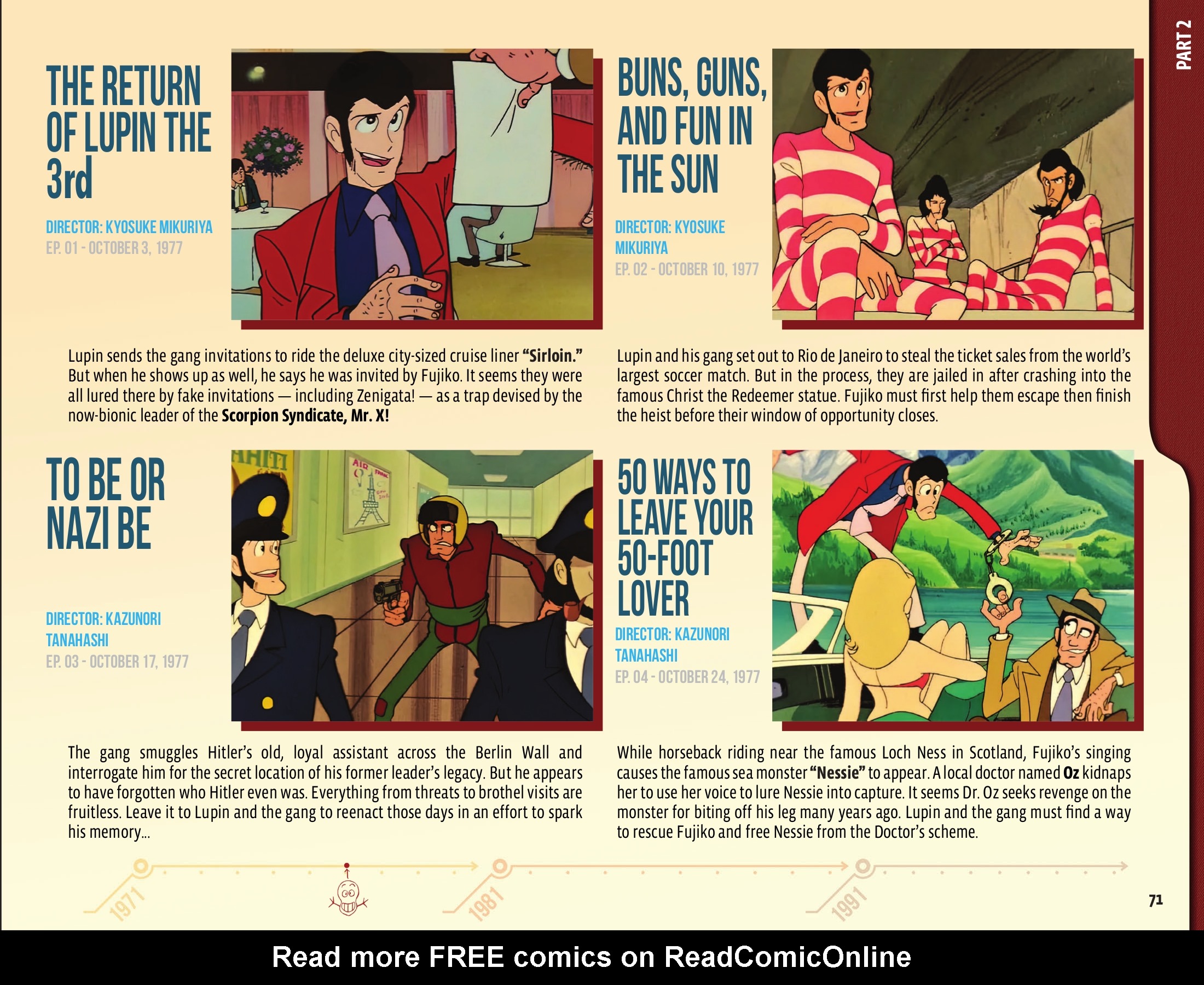 Read online 50 Animated Years of Lupin III comic -  Issue # TPB (Part 1) - 72