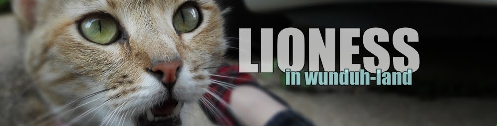 lioness in wonderland