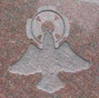 bird headstone flying flight graveyard headboards mississippi rabbit stone symbols