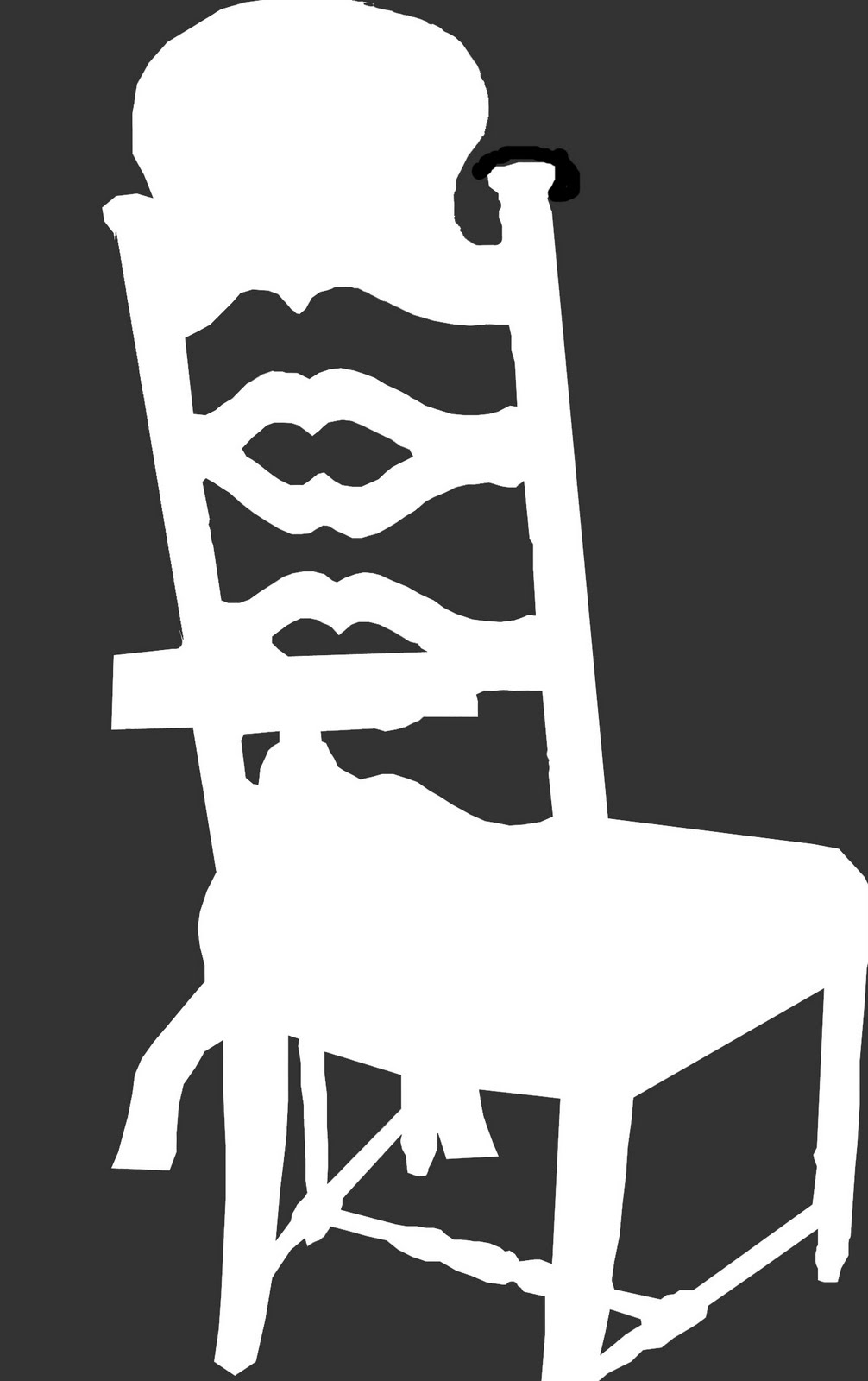 take on life negative space angles background