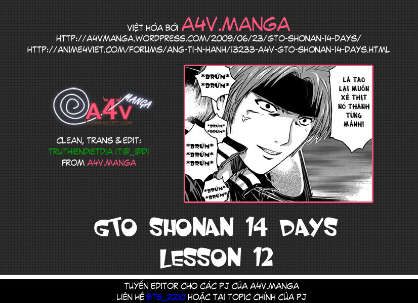 GTO: Shonan 14 Days chap 012 trang 1