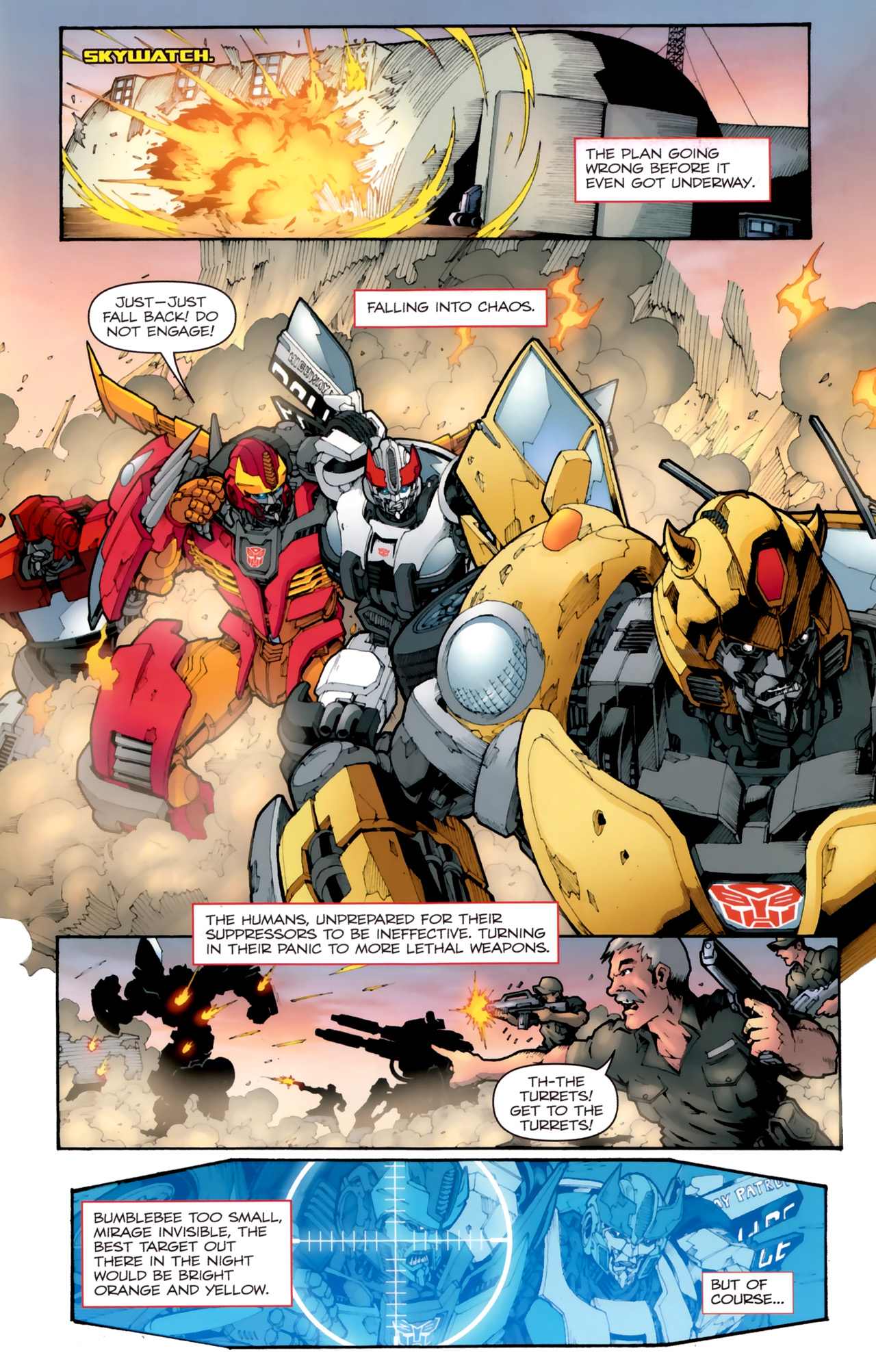 Read online The Transformers (2009) comic -  Issue #1 - 21