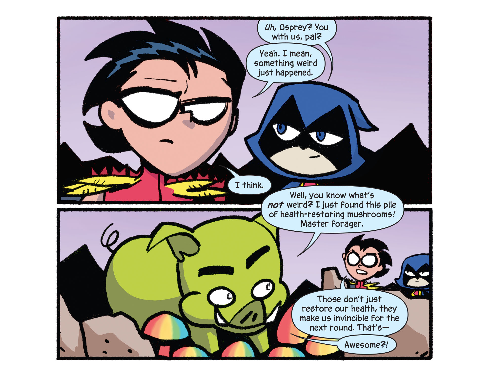 Read online Teen Titans Go! Roll With It! comic -  Issue #7 - 20