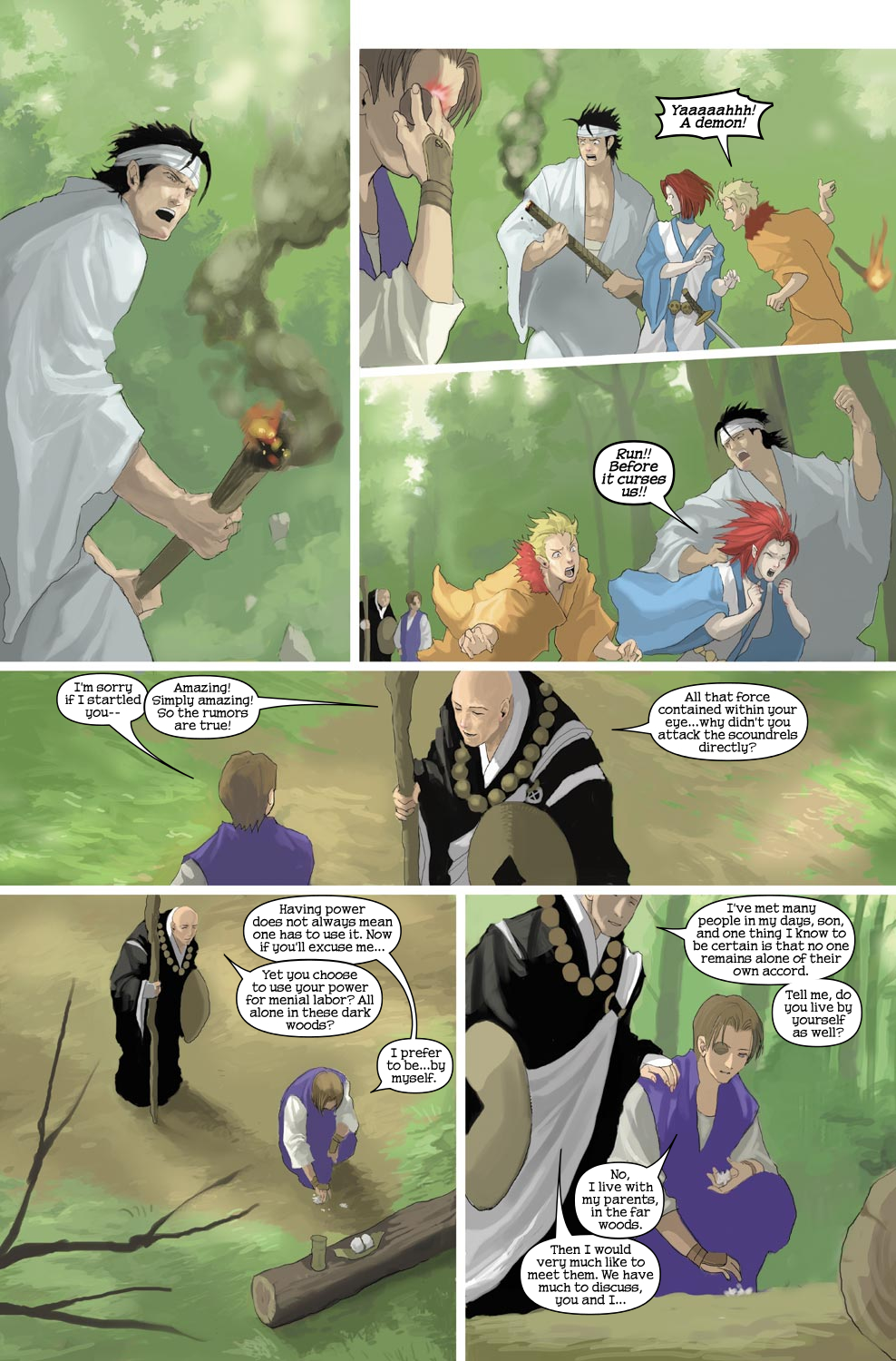 Read online X-Men Fairy Tales comic -  Issue #1 - 7