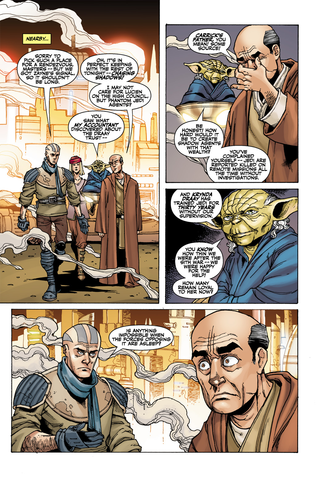 Read online Star Wars: Knights Of The Old Republic comic -  Issue #31 - 22